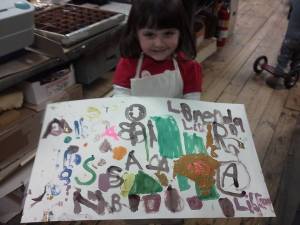 The latest creation from our Children's Art Department